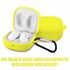 Microsonic Samsung Galaxy Buds Live Mat Silikon Kılıf Sarı 2