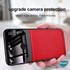 Microsonic Samsung Galaxy A52s Kılıf Uniq Leather Kırmızı 4