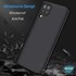 Microsonic Samsung Galaxy M12 Kılıf Double Dip 360 Protective Siyah Gri 4