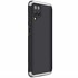 Microsonic Samsung Galaxy M12 Kılıf Double Dip 360 Protective Siyah Gri 2