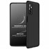 Microsonic Samsung Galaxy M52 Kılıf Double Dip 360 Protective Siyah 1