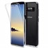 Microsonic Samsung Galaxy Note 8 Kılıf 6 tarafı tam full koruma 360 Clear Soft Şeffaf 1