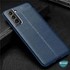 Microsonic Samsung Galaxy S21 FE Kılıf Deri Dokulu Silikon Siyah 4