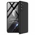 Microsonic Samsung Galaxy S21 FE Kılıf Double Dip 360 Protective Siyah 1