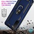 Microsonic Samsung Galaxy S21 Plus Kılıf Military Ring Holder Gold 5