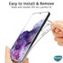 Microsonic Samsung Galaxy S21 Kılıf Transparent Soft Beyaz 3