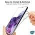 Microsonic Samsung Galaxy S21 Plus Kılıf Transparent Soft Beyaz 3