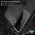 Microsonic Samsung Galaxy S21 Kılıf Deri Dokulu Silikon Lacivert 7