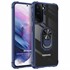Microsonic Samsung Galaxy S21 Plus Kılıf Grande Clear Ring Holder Lacivert 1
