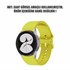 Microsonic Samsung Galaxy Watch FE Kordon Solid Silicone Band Sarı 2