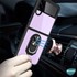 Microsonic Samsung Galaxy Z Flip 3 Kılıf Grande Clear Ring Holder Siyah 3