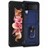 Microsonic Samsung Galaxy Z Flip 3 Kılıf Military Ring Holder Lacivert 1