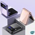 Microsonic Samsung Galaxy Z Flip 3 Kılıf Shell Platinum Mor 4