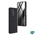 Microsonic Samsung Galaxy Z Fold 2 Kılıf Carbon Fiber BookStyle Siyah 5