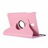 Microsonic Samsung Galaxy Tab A 10 5 T590 Kılıf 360 Rotating Stand Deri Açık Pembe 3