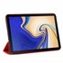 Microsonic Samsung Galaxy Tab S4 10 5 T830 Smart Case ve arka Kılıf Kırmızı 2