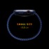 Microsonic Amazfit Pace 2 Stratos Kordon Small Size 135mm Braided Solo Loop Band Siyah 3