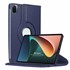 Microsonic Xiaomi Mi Pad 5 Kılıf 360 Dönerli Stand Deri Lacivert 1