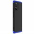 Microsonic Xiaomi Redmi K40 Pro Kılıf Double Dip 360 Protective Siyah Mavi 2