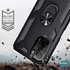 Microsonic Xiaomi Poco F3 Kılıf Military Ring Holder Siyah 3