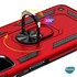 Microsonic Xiaomi Poco M3 Kılıf Military Ring Holder Kırmızı 4