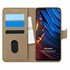 Microsonic Xiaomi Poco X3 GT Kılıf Fabric Book Wallet Gold 1