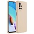 Microsonic Matte Silicone Xiaomi Redmi 10 Kılıf Gold 1