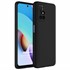 Microsonic Matte Silicone Xiaomi Redmi 10 Kılıf Siyah 1