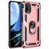 Microsonic Xiaomi Redmi 9T Kılıf Military Ring Holder Rose Gold 1