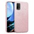 Microsonic Xiaomi Redmi 9T Kılıf Sparkle Shiny Rose Gold 1