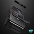 Microsonic Xiaomi Redmi Note 10S Kılıf Double Dip 360 Protective Siyah Mavi 3