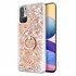 Microsonic Xiaomi Redmi Note 10 5G Kılıf Glitter Liquid Holder Gold 1