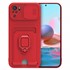 Microsonic Xiaomi Redmi Note 10S Kılıf Multifunction Silicone Kırmızı 1