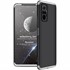 Microsonic Xiaomi Redmi Note 10 Pro Max Kılıf Double Dip 360 Protective Siyah Gri 1