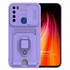 Microsonic Xiaomi Redmi Note 8 Kılıf Multifunction Silicone Lila 1