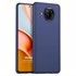 Microsonic Matte Silicone Xiaomi Redmi Note 9 Pro 5G Kılıf Lacivert 1