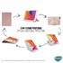 Microsonic Samsung Galaxy Tab S8 Plus X800 Kılıf Origami Pencil Mavi 5