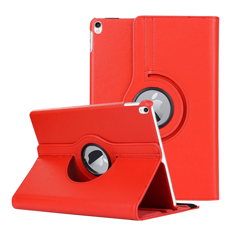 Microsonic iPad Pro 10 5 Kılıf 360 Dönerli Stand Deri Kırmızı