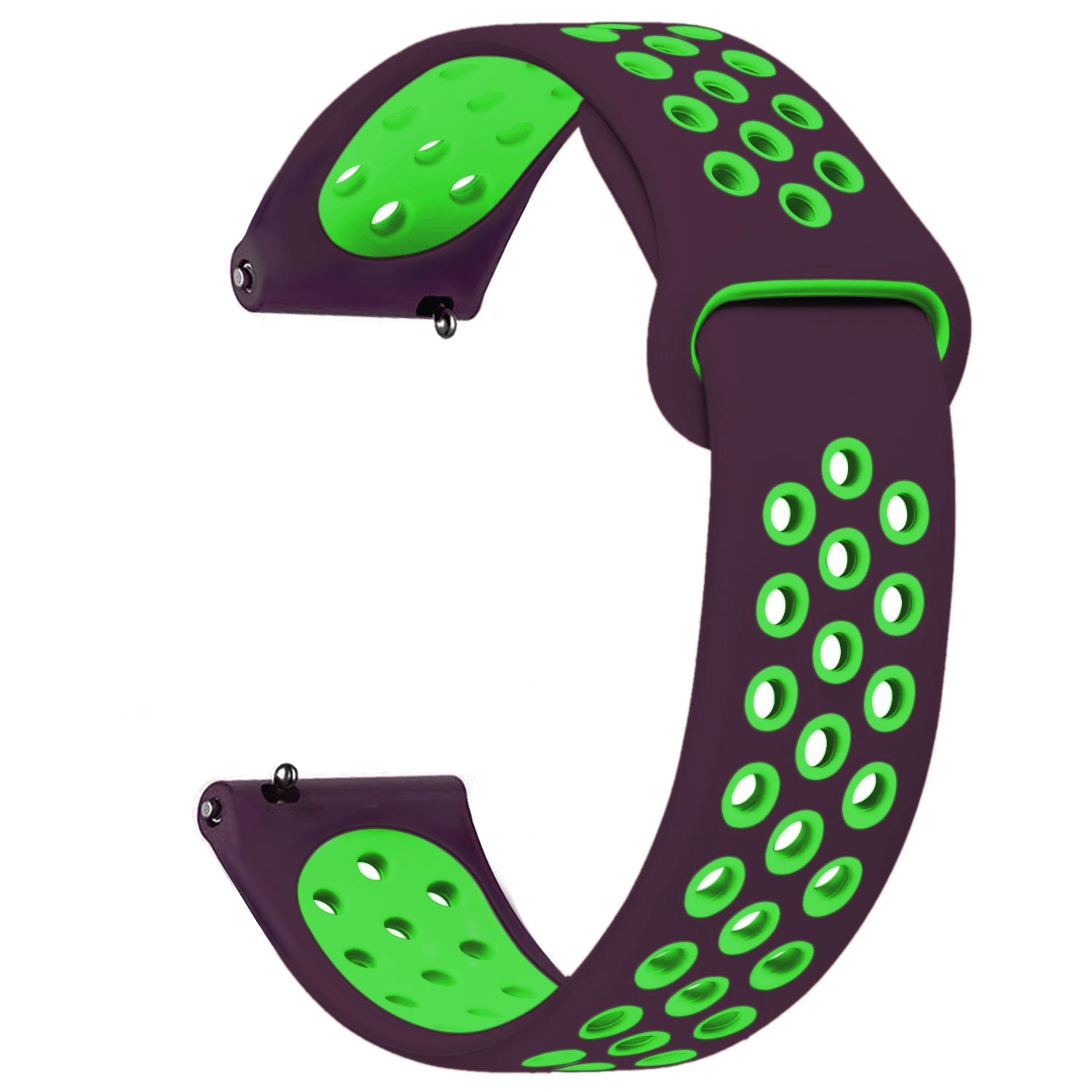 Microsonic Xiaomi Watch S4 Rainbow Gently Band Kordon Mor Yeşil