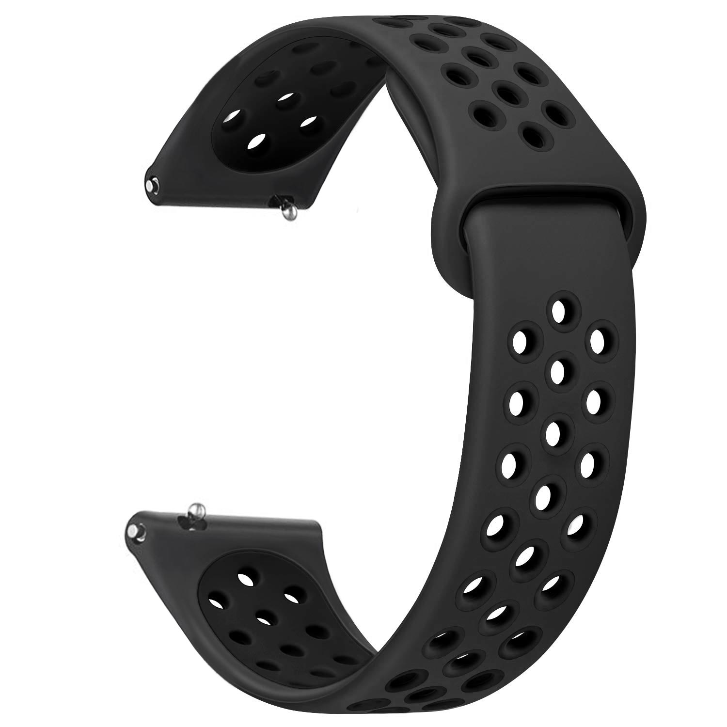 Microsonic Xiaomi Watch S4 Rainbow Gently Band Kordon Siyah
