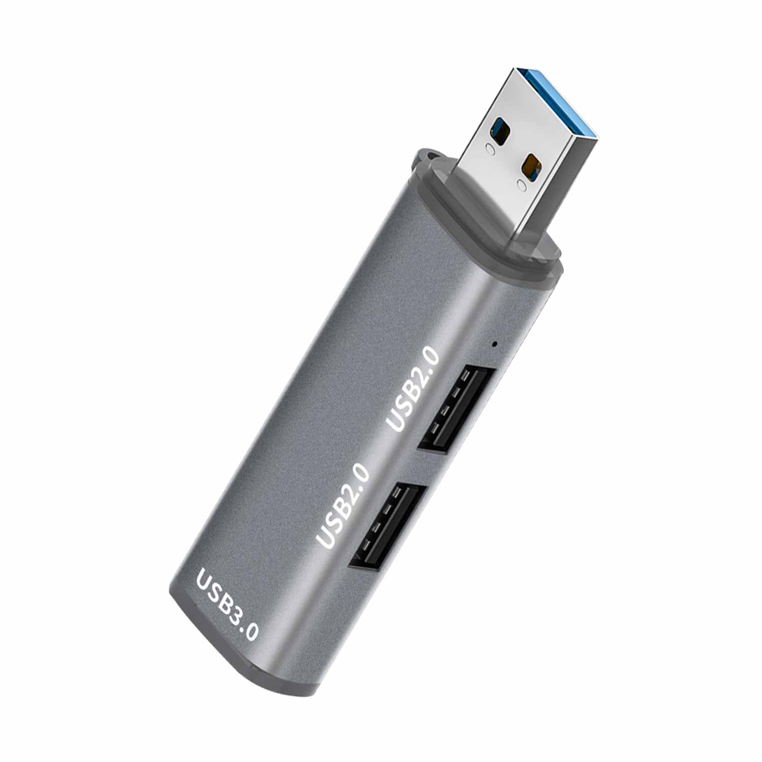 Microsonic 3 Port Hub USB 3 0 Çoğaltıcı Çoklayıcı Gri