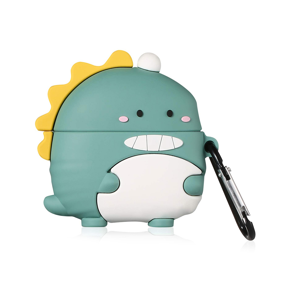 Microsonic Airpods 4 Nesil ANC Kılıf Cartoon Figürlü Silikon Crtn-Fgr-Ct-Dnzr-Ysl