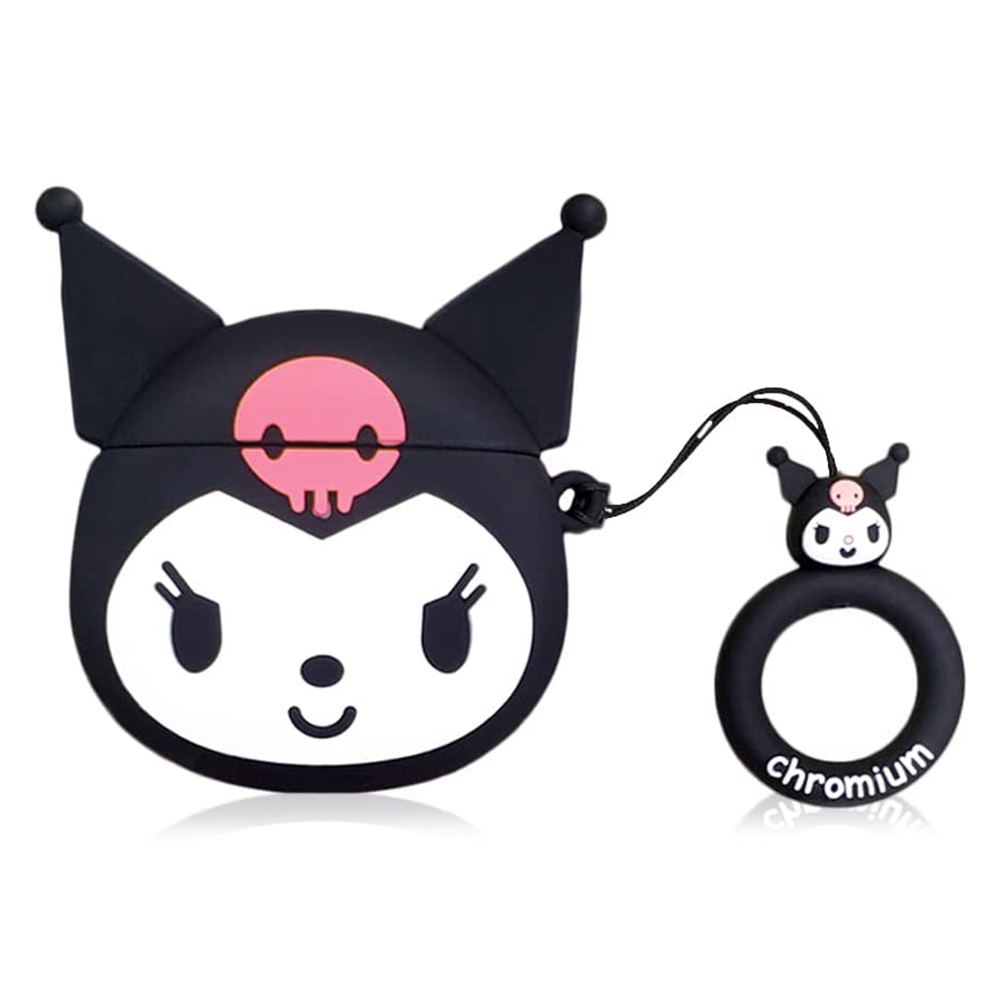 Microsonic Airpods 4 Nesil ANC Kılıf Cartoon Figürlü Silikon Crtn-Fgr-Krmi