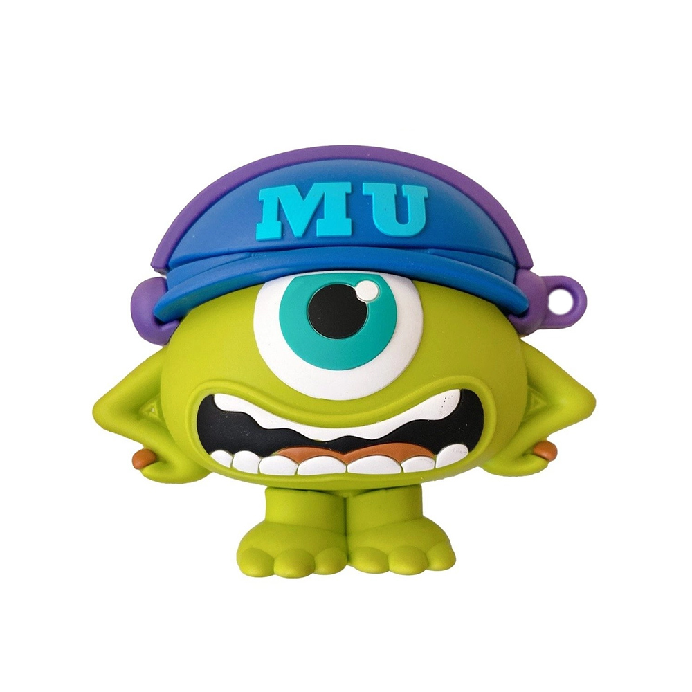 Microsonic Airpods 4 Nesil ANC Kılıf Cartoon Figürlü Silikon Crtn-Fgr-Mnstr-Mke