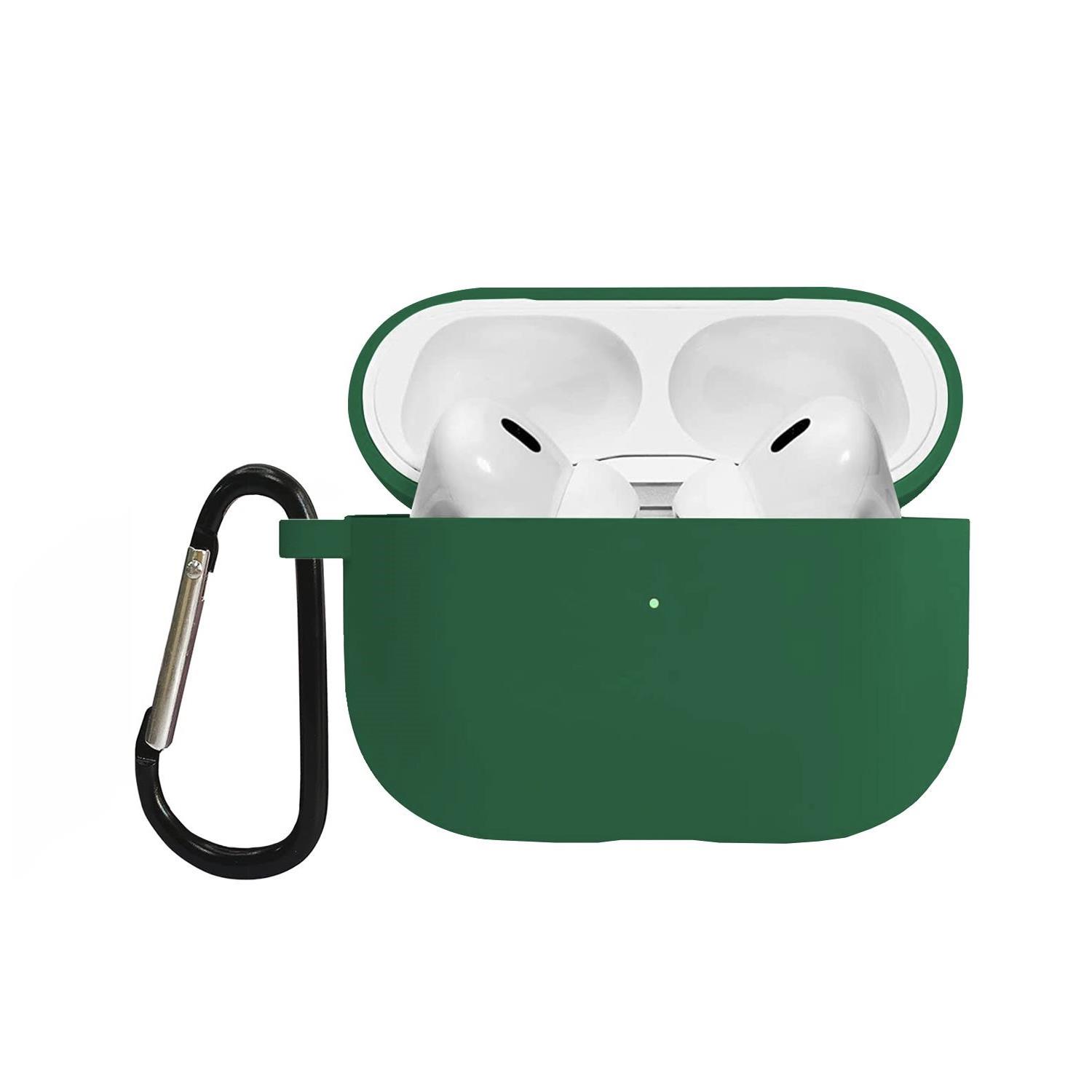 Microsonic AirPods Pro 3 Liquid Silicone Lansman Yeşil