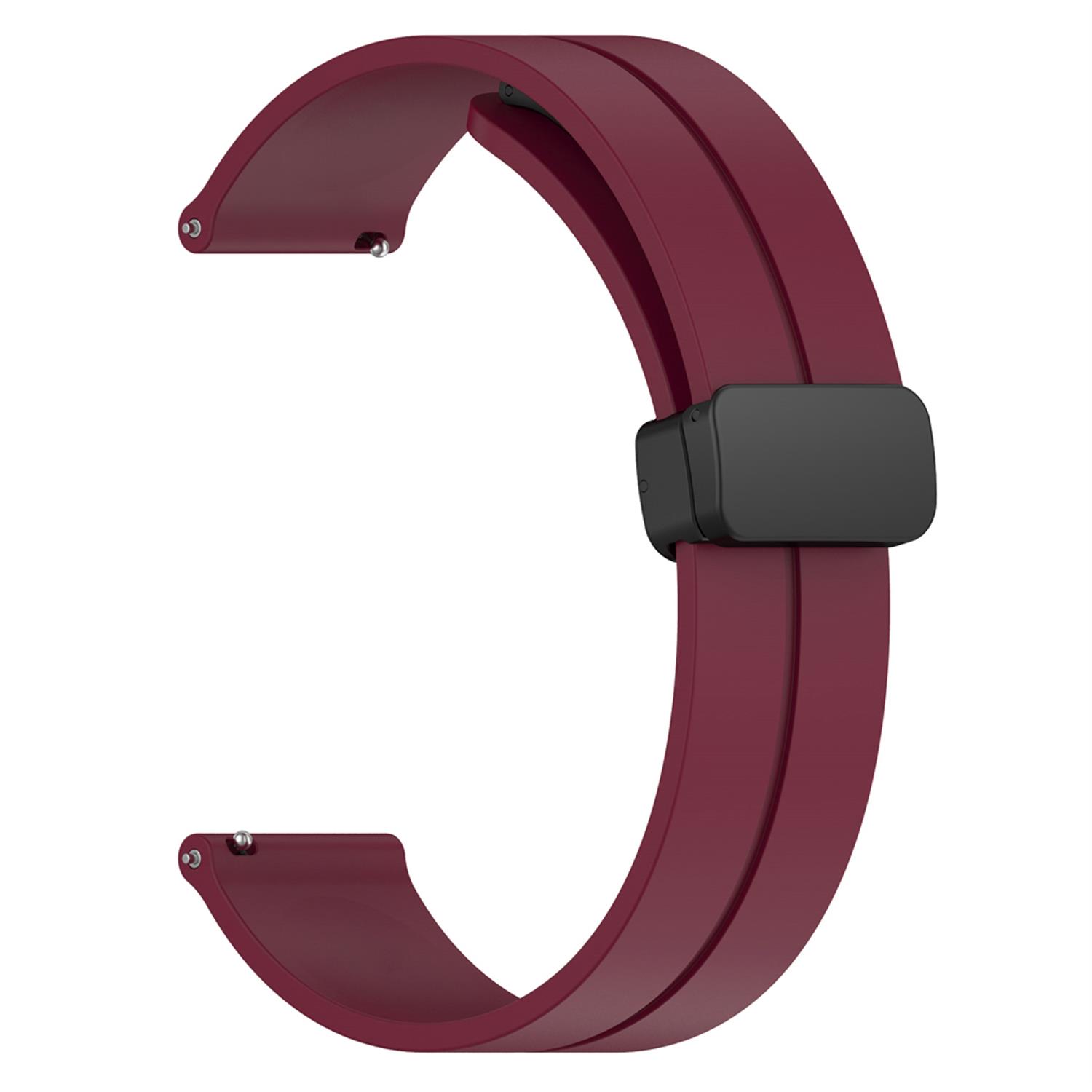 Microsonic Xiaomi Watch S4 Kordon Ribbon Line Bordo