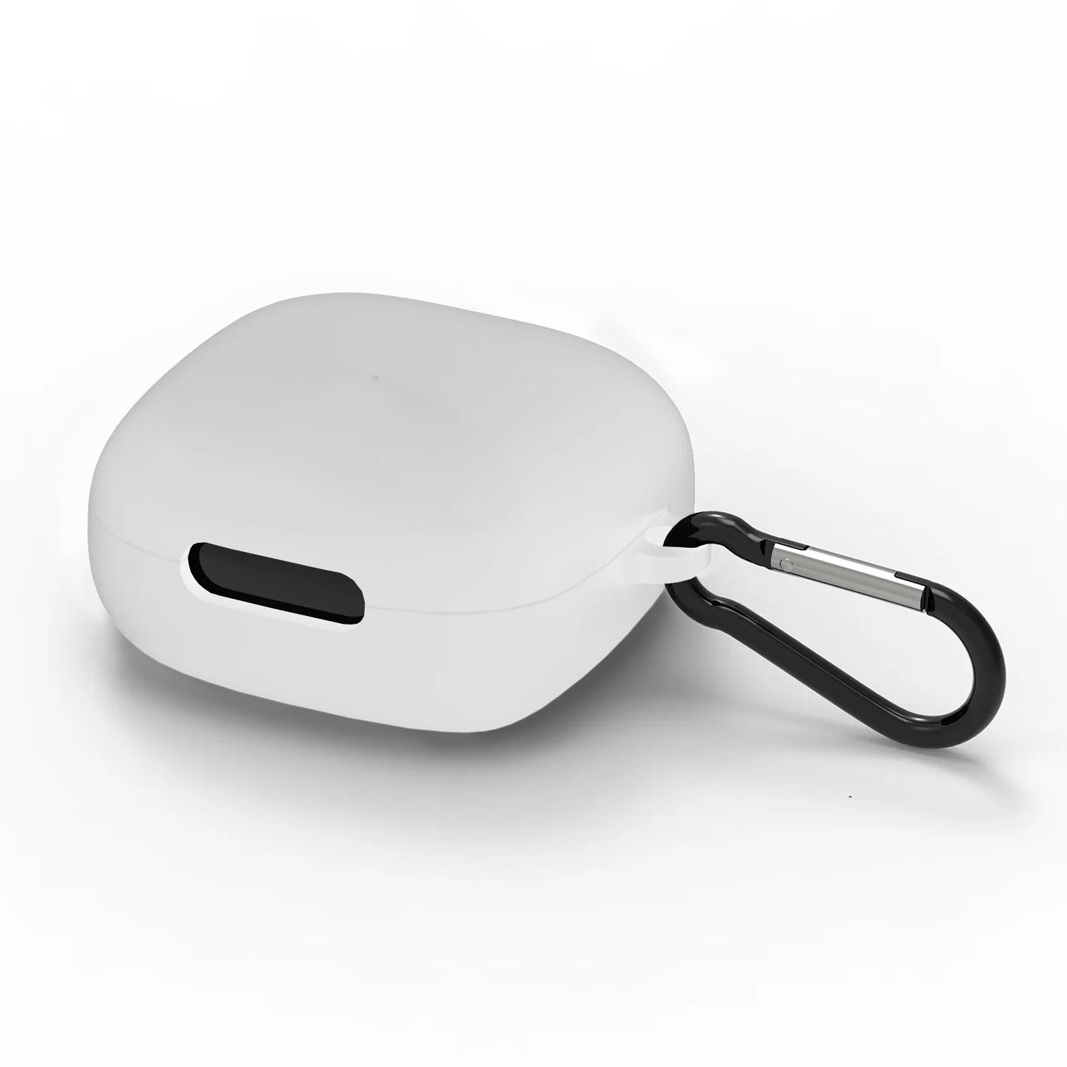 Microsonic Anker Soundcore P40i Kılıf Askılı Mat Silikon Beyaz