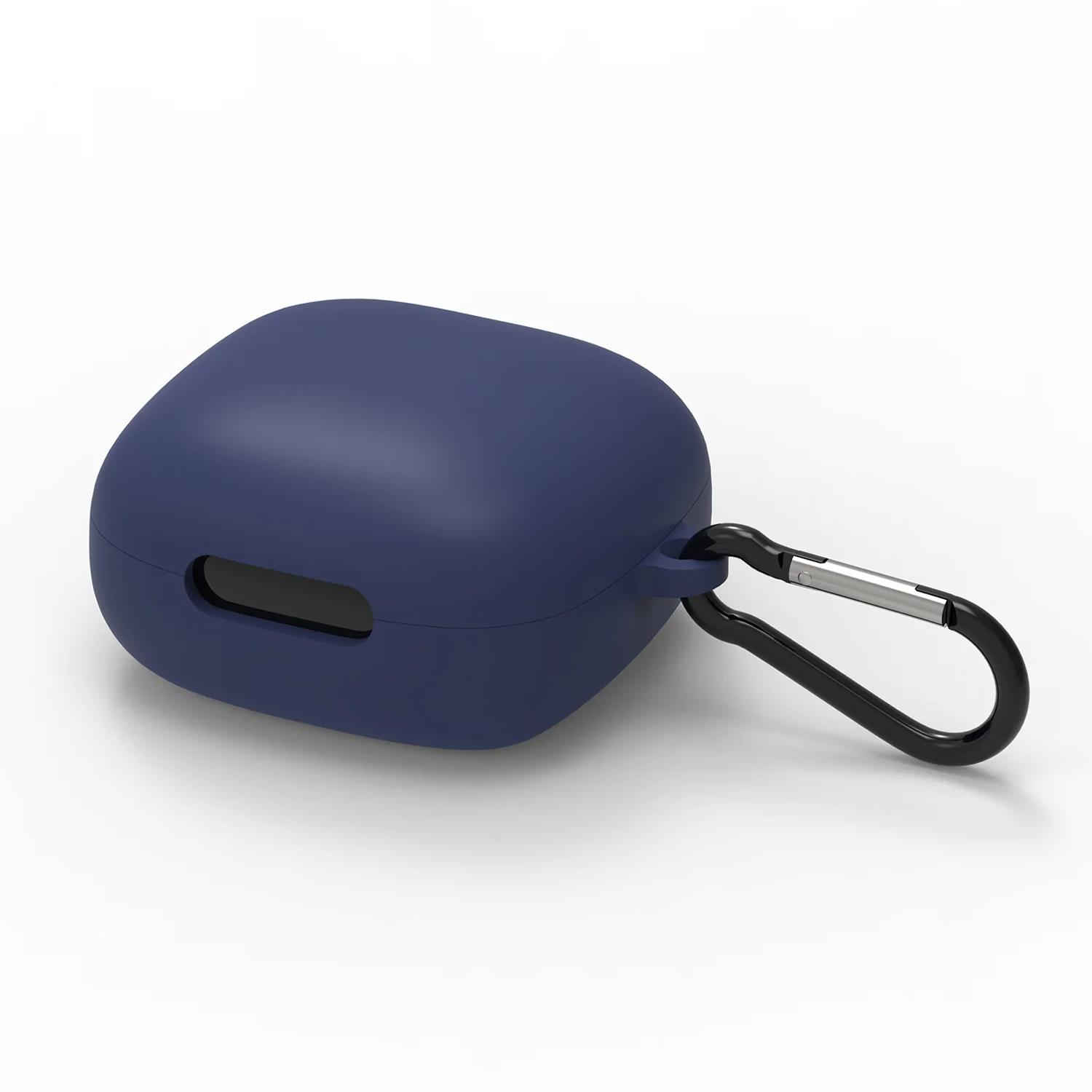 Microsonic Anker Soundcore P40i Kılıf Askılı Mat Silikon Lacivert