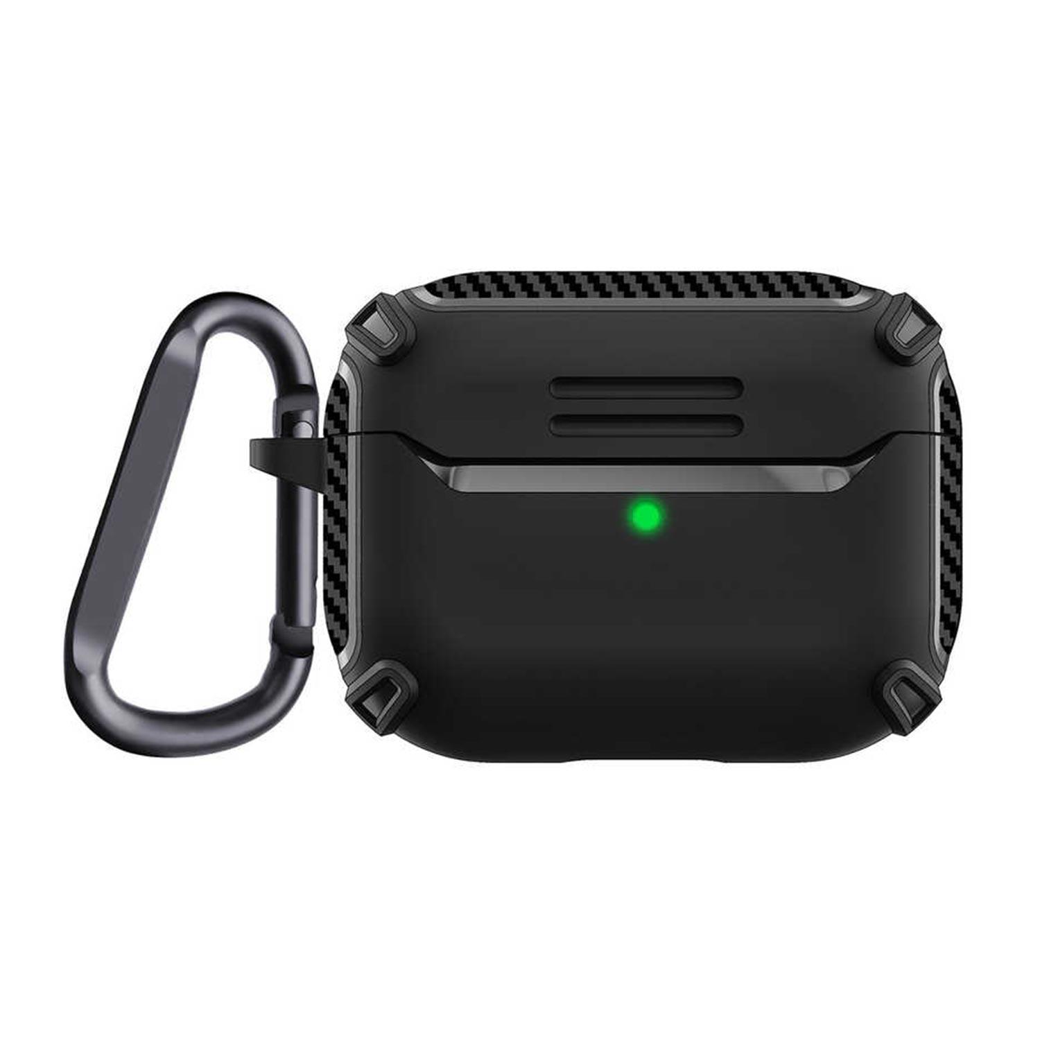 Microsonic Apple AirPods Pro 2 Nesil Legacy Cube Kılıf Siyah