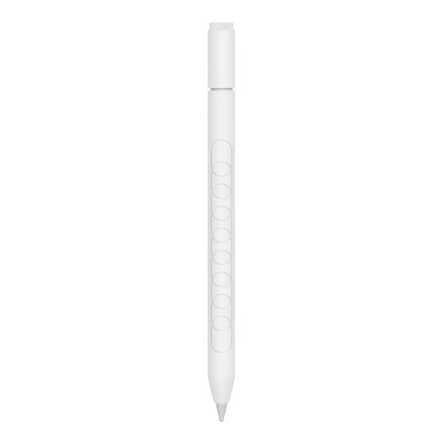 Microsonic Apple Pencil Pro Kılıf Mat Silikon Beyaz